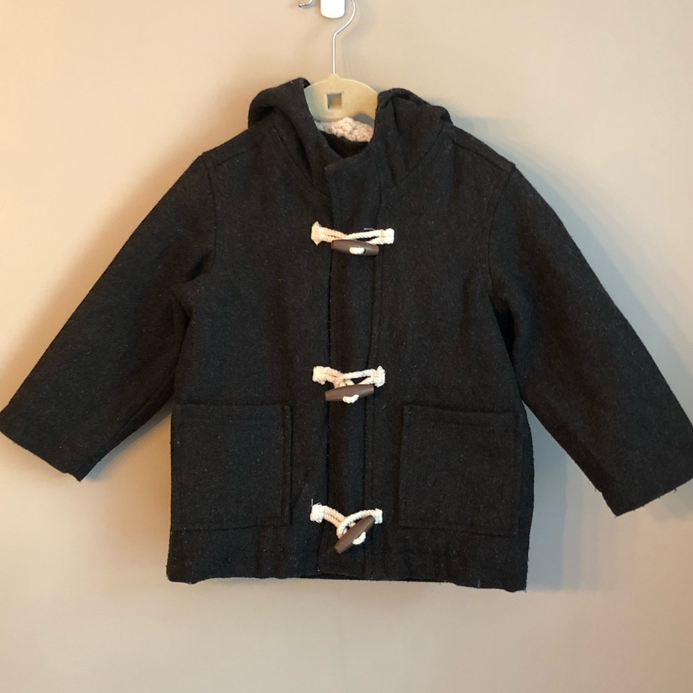 OLD NAVY kids toggle close pea coat